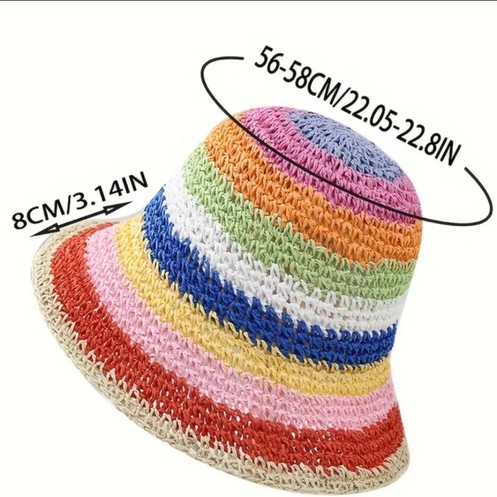 NEW! Multicolored hat - Picture 3 of 8
